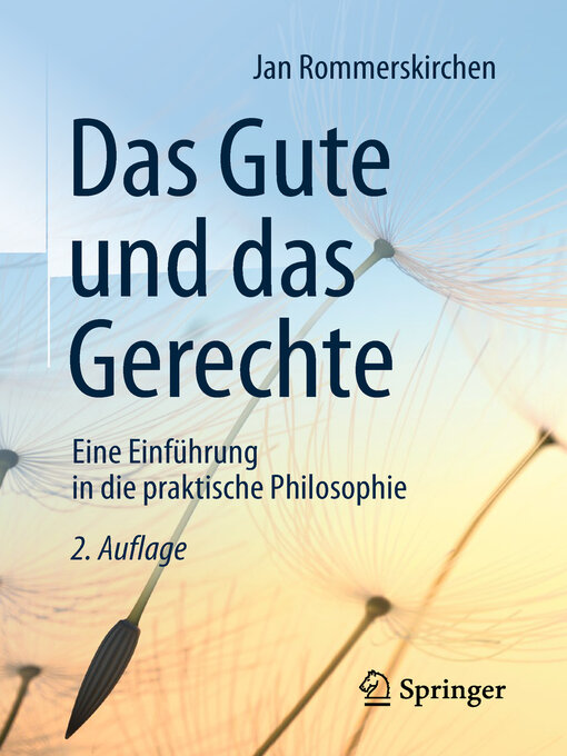 Title details for Das Gute und das Gerechte by Jan Rommerskirchen - Available